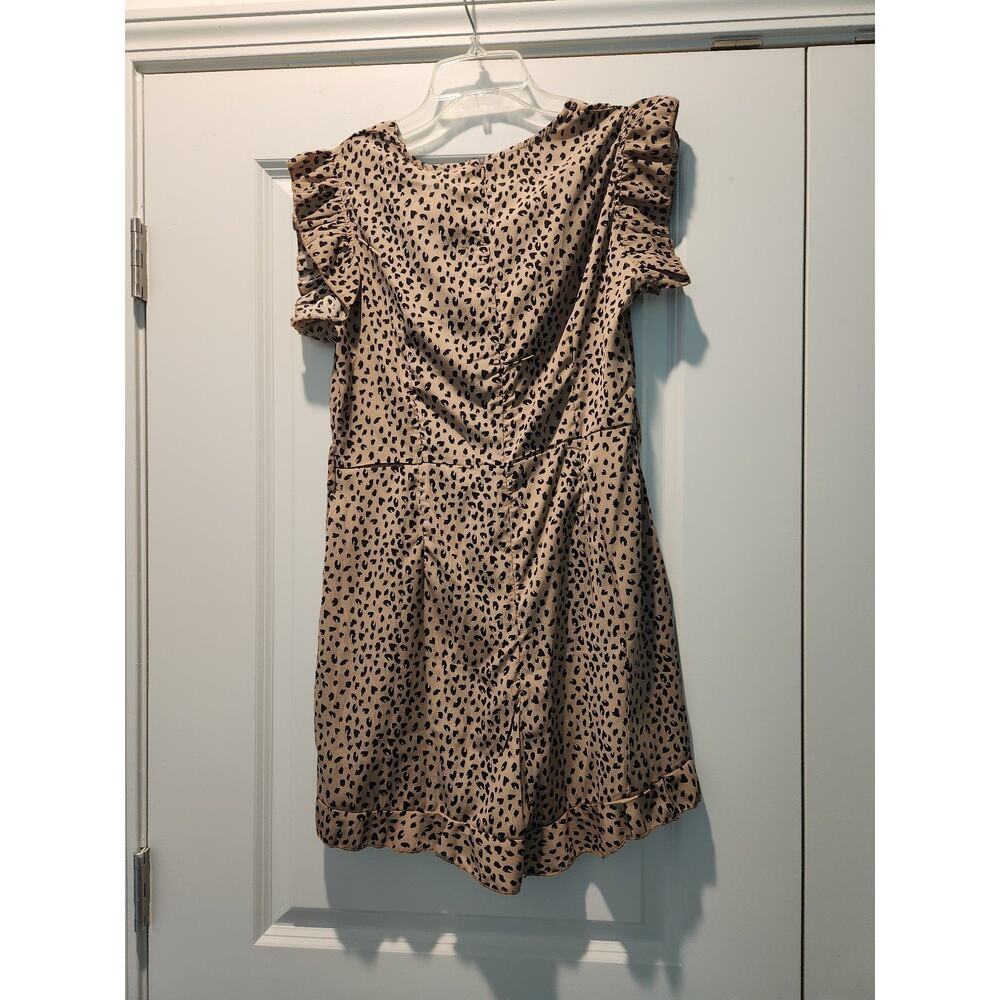 Leopard Print Summer Romper - Picture 2 of 7